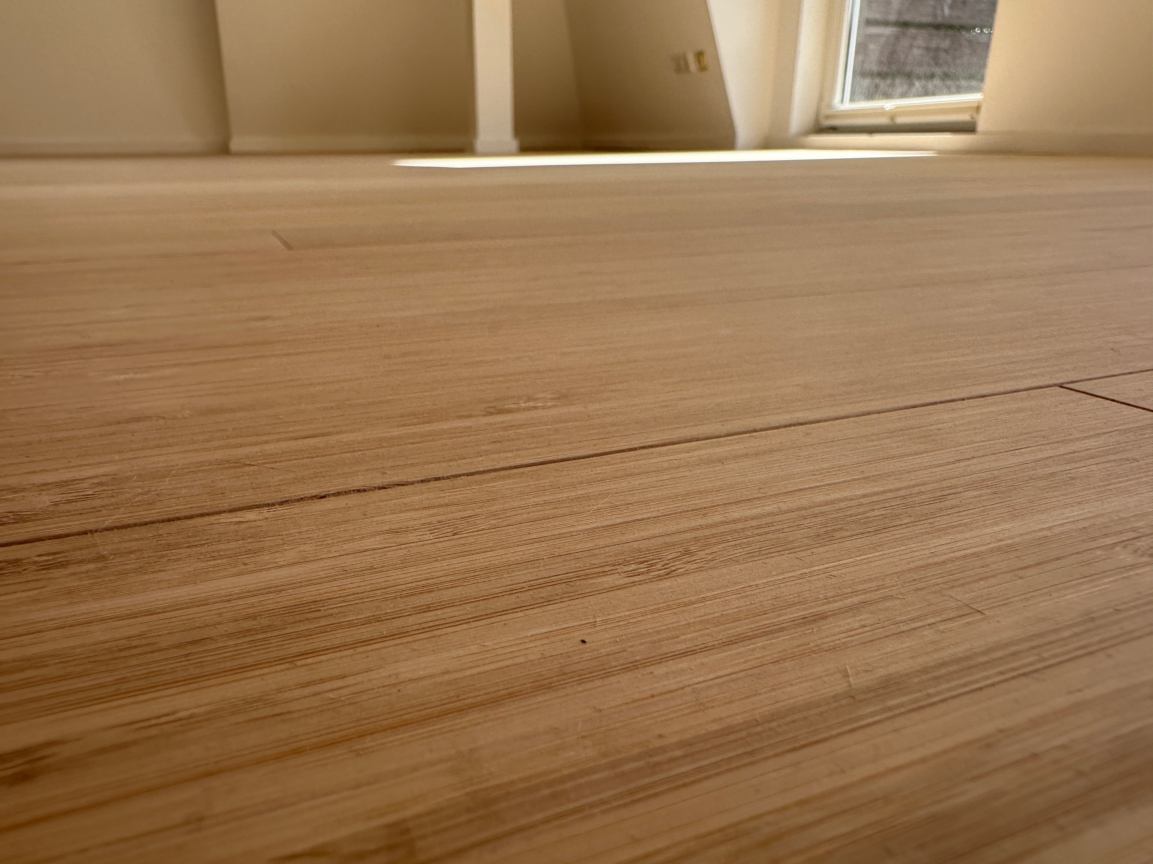 Bambusparkett_verlegt und geölt