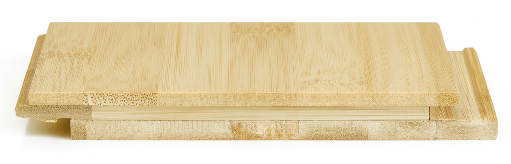 Bambusschnellparkett | hell, horizontal