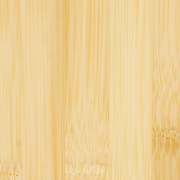 Helles horizontal Bambusparkett von Glimpex-G, Rohformat, sichtbare Oberfläche und natürliche Maserung.