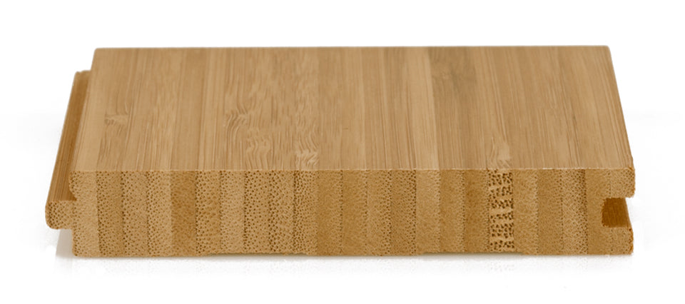 Dunkles vertikales Bambusparkett von Glimpex-G, rohes, hochwertiges Bodenbelag mit sichtbarer Bambusstruktur