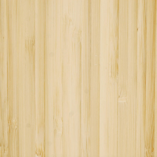 Bambusfussleiste hell vertikal lackiert Nahaufnahme