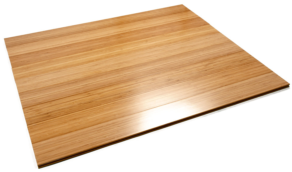 Bambusparkett dunkel vertikal lackiert Flächenmuster