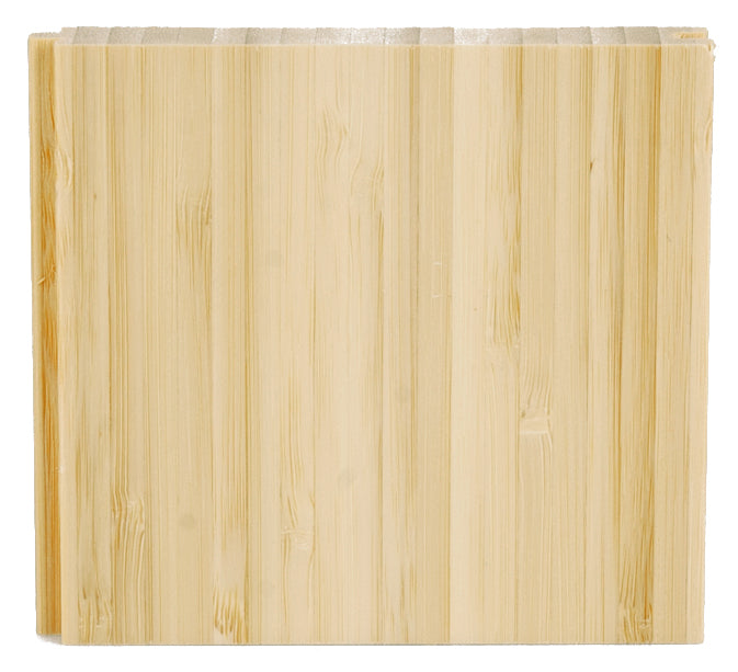 Bambusparkett hell vertikal lackiert Draufsicht